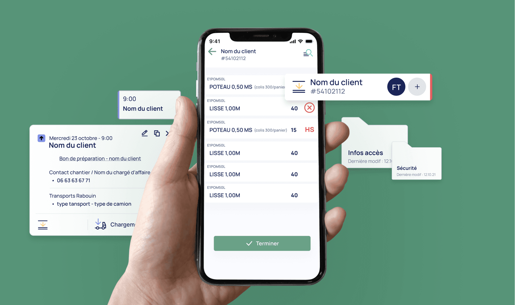 LVTec — Gestion de matériel de chantier